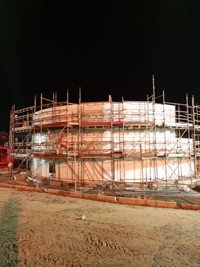 Construction métallique et soudage sur le site sosucam et golar LNG 17