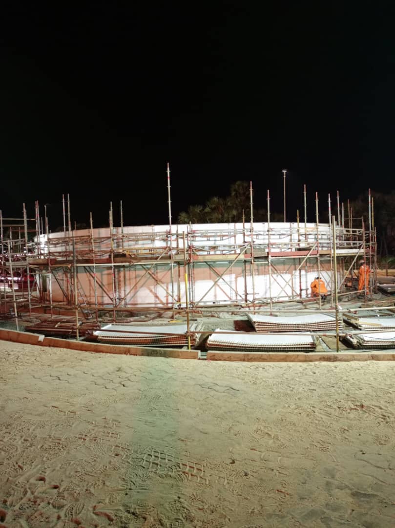 Construction métallique et soudage sur le site sosucam et golar LNG 19