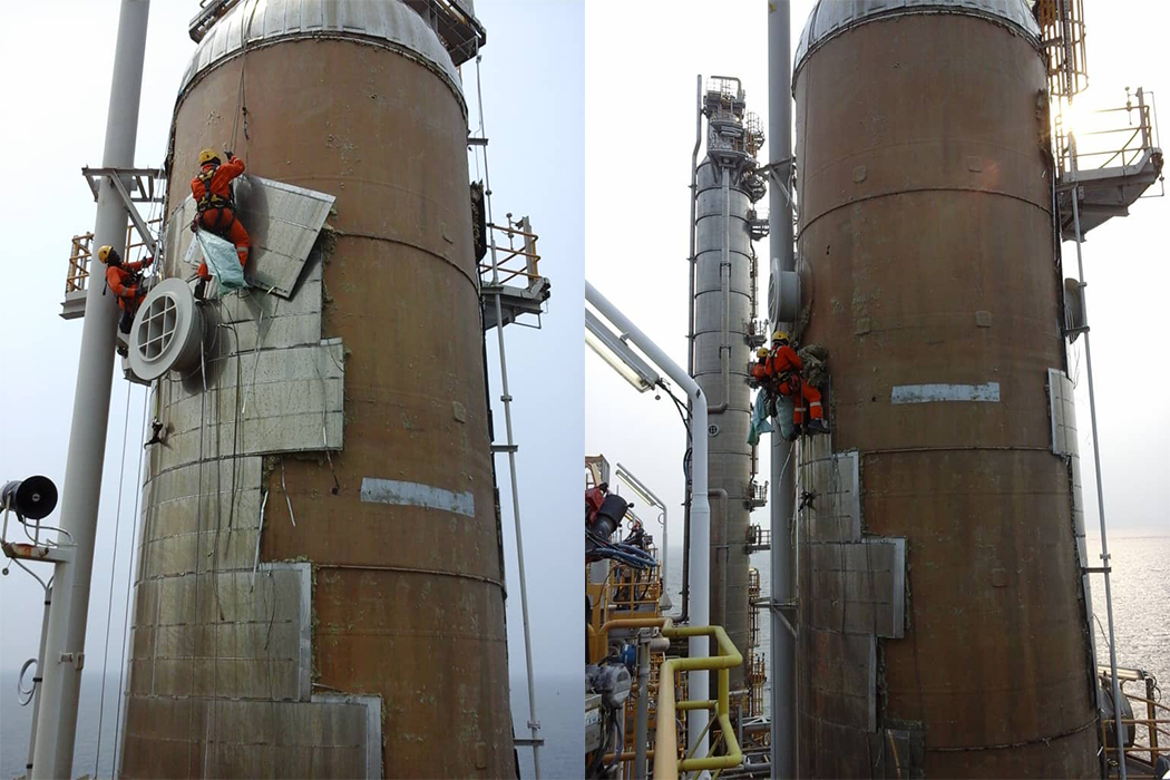 Decalorifujage des capacités sur GOLAR LNG