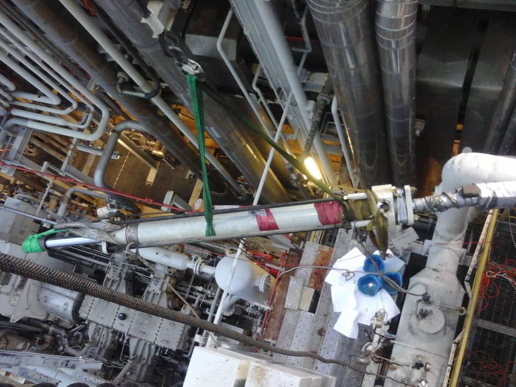 Démontage et remontage du verin hydraulique