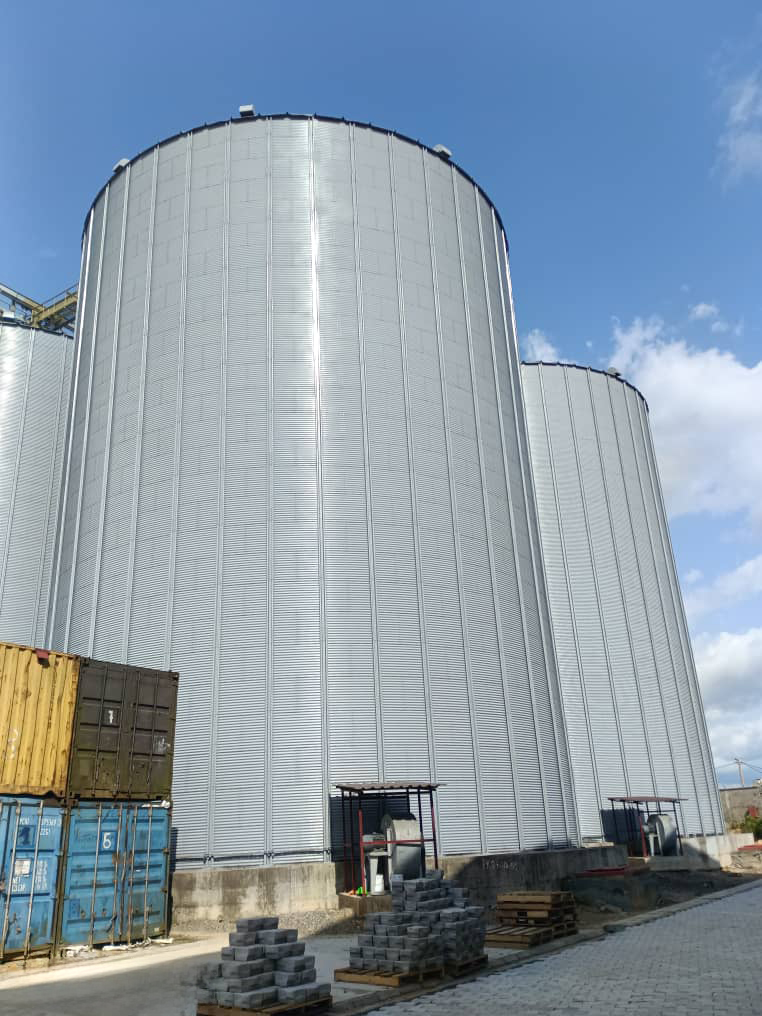Projet du traitement anti-corrosion (AMPP I) sur le bâtiment et les silos de blé de Broli SA 3