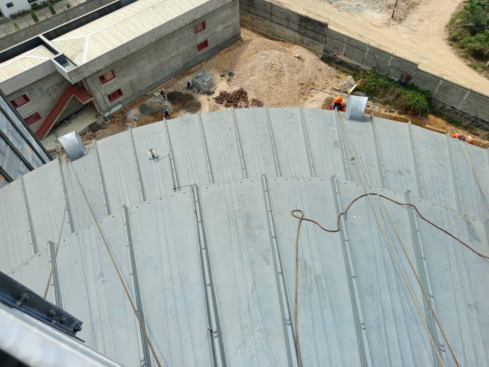 Projet du traitement anti-corrosion (ARMPP I) sur le bâtiment et les silos a blé de Broli SA 17