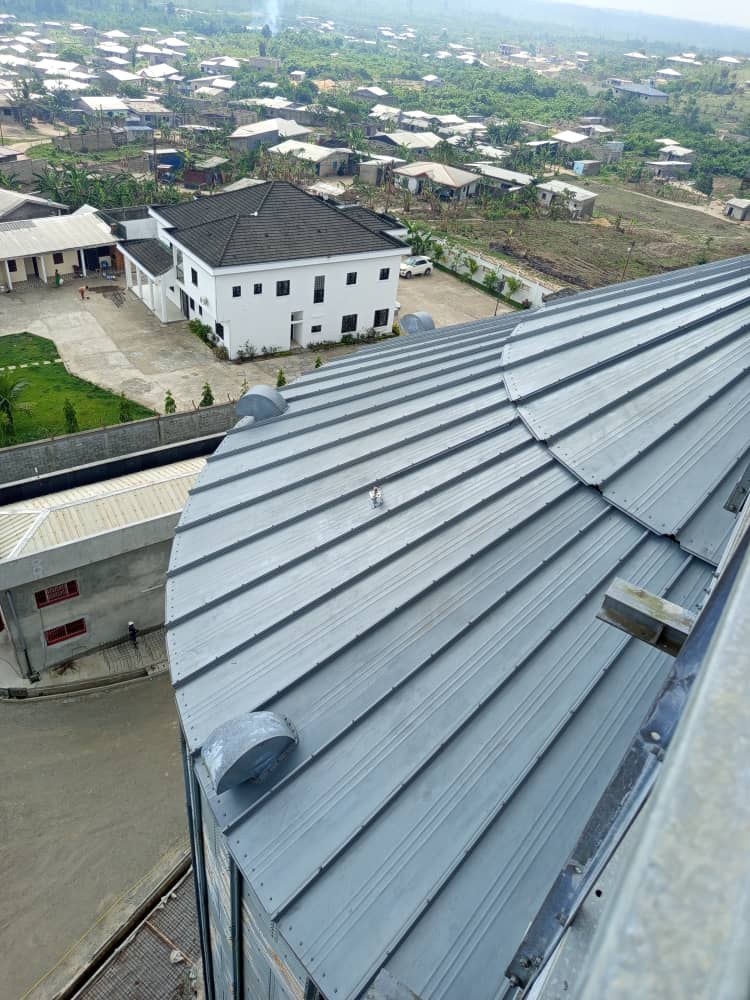 Projet du traitement anti-corrosion (ARMPP I) sur le bâtiment et les silos a blé de Broli SA 27