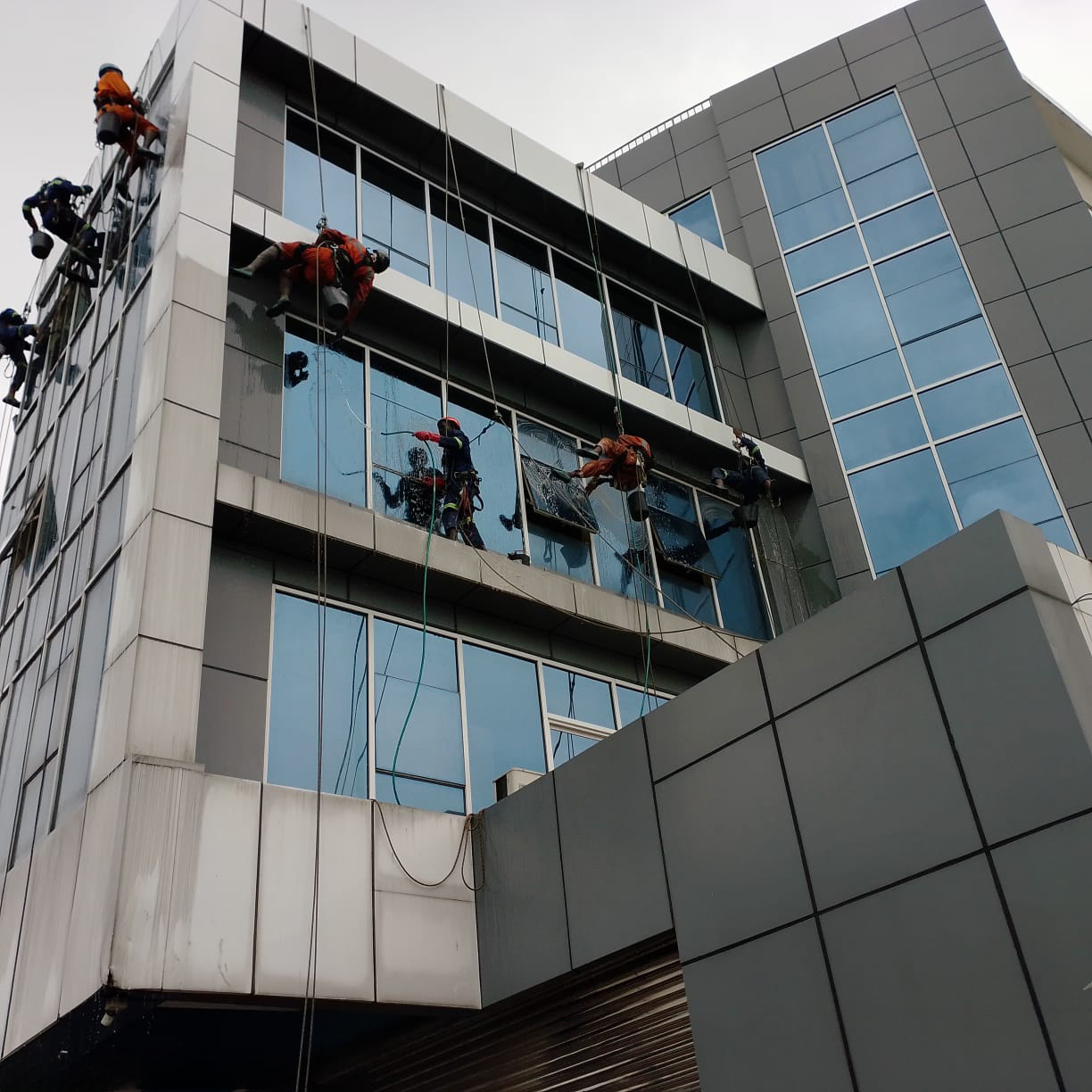 lessivage Batiment siege Bocom