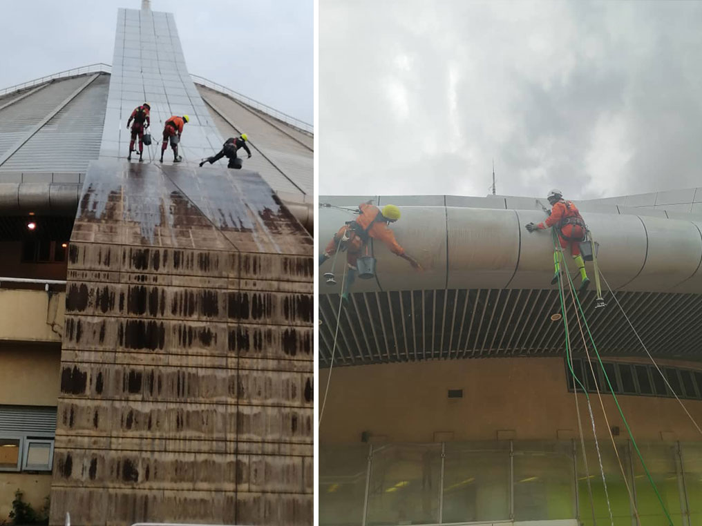 lessivage systhematique du palais de sport yaounde