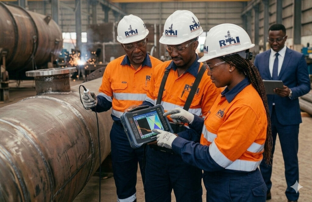 intervention contrôle Phased Array